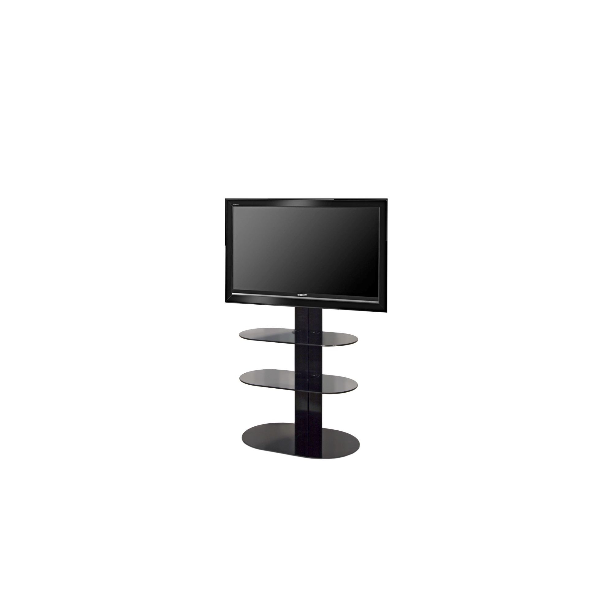 OMB Totem 1500 TV Stand - Black at Tesco Direct