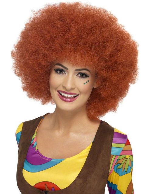 Image of Auburn 60s Afro Wig