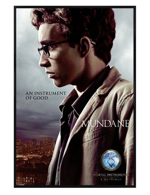 Image of Gloss Black Framed The Mortal Instruments Robert Sheehan Is Simon Poster