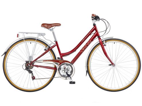 Image of 2015 Viking Buttermere 16" Ladies Traditional 18sp Hybrid Bike
