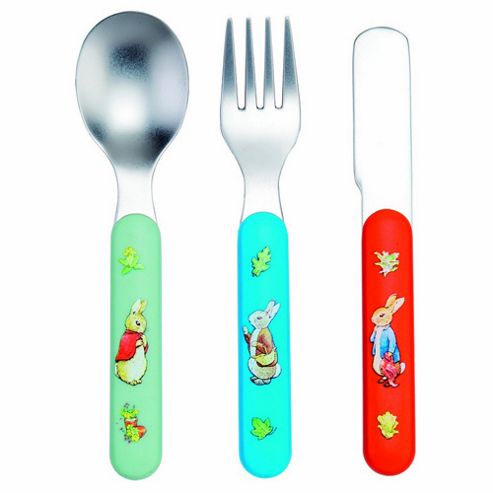 Image of Petit Jour Peter Rabbit Cutlery Set