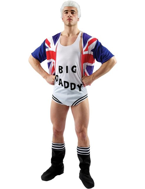 Image of Big Daddy Wrestler Costume Extra Large