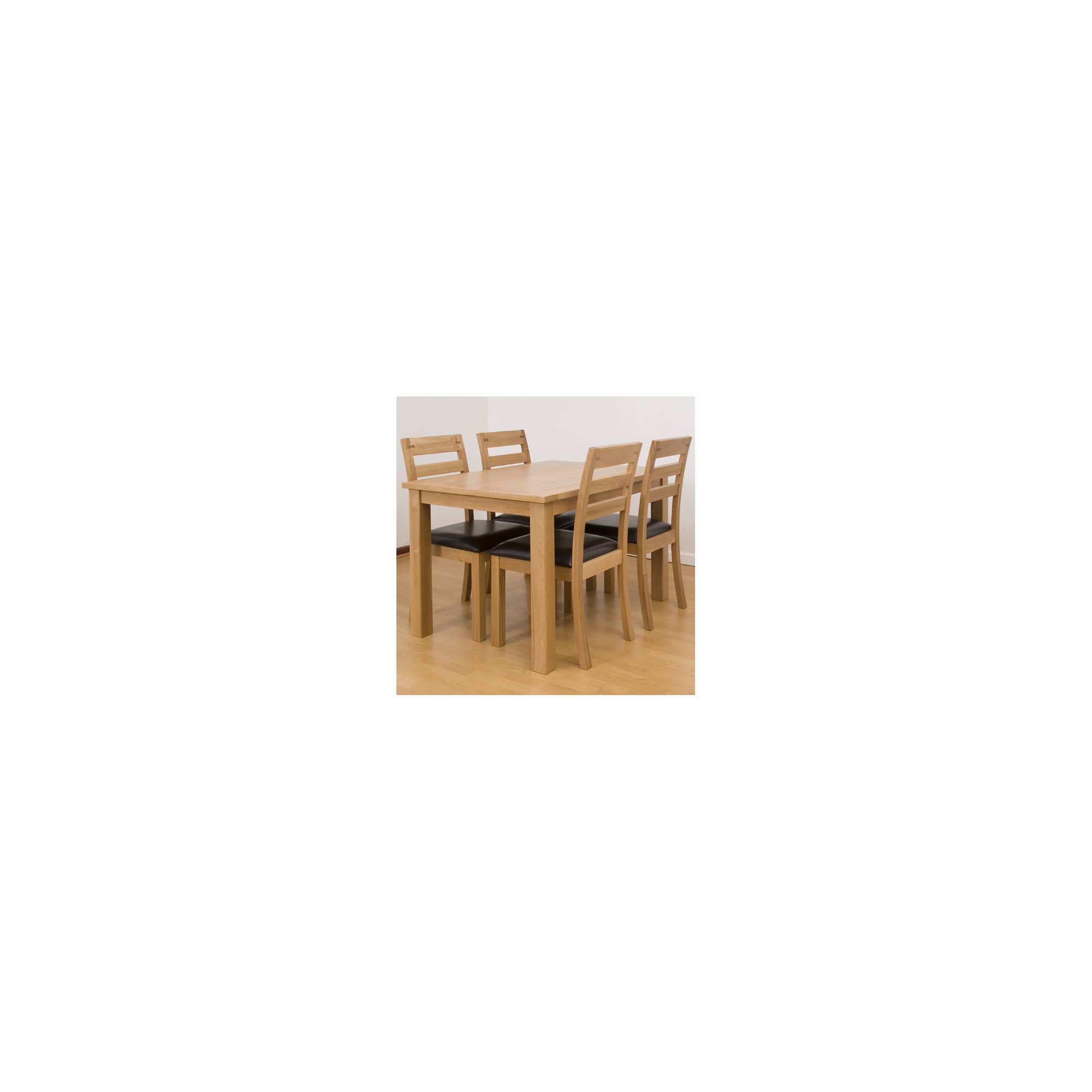 G&P Furniture 5 Piece Dining Set at Tesco Direct