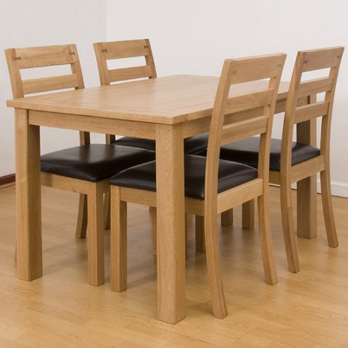 Image of G&p Furniture 5 Piece Dining Set