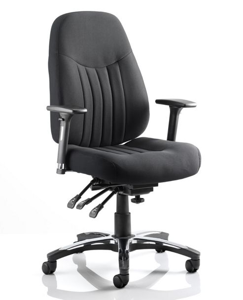 Image of Maestro Barcelona Deluxe Fabric Chair - Blue