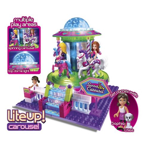 Image of Lite Brix Sunset Mall Carousel