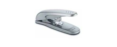 Image of Rapesco Zero-02 Stapler Half Strip Silver 0745