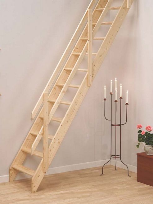 Image of Lisbon Wooden Loft Space Saving Stair