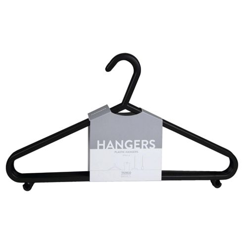 Image of Tesco Basics 8 Pack Hangers