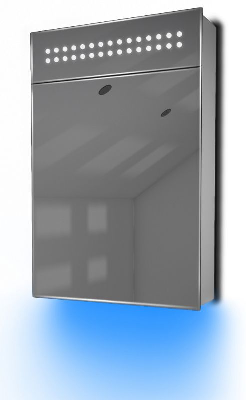 Image of Ambient Demist Bathroom Cabinet With Sensor & Internal Shaver Socket K73b