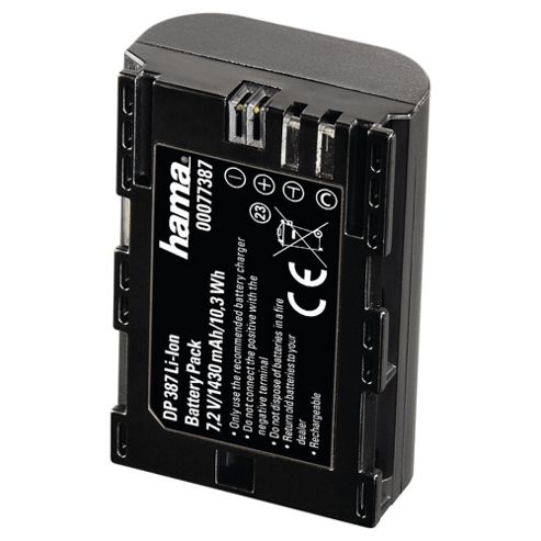 Image of Hama Dp 387 Lithium Ion Battery For Canon Lp E6 - Black