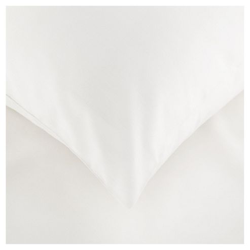 Image of Pillowcase 100% Brushed Cotton 180 Thread Count White