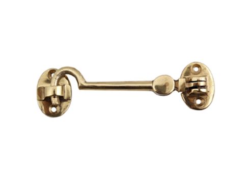 Image of Basic 5595 Cabin Hook Brass Small 75mm