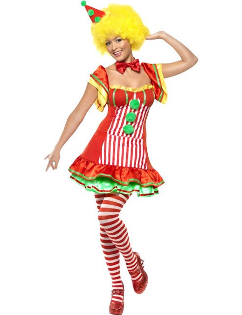 Image of Boo Boo The Clown - Adult Costume Size: 12-14