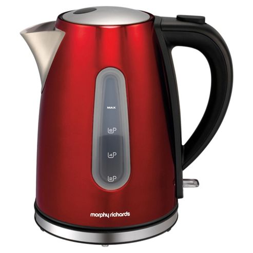 Image of Morphy Richards 1.5l Accents Jug Kettle --- Red
