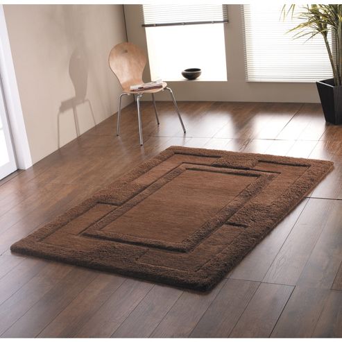 Image of Sierra Apollo Chocolate 150x210 Wool Rug
