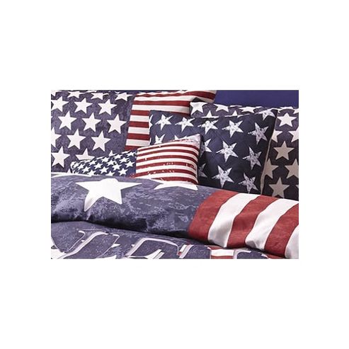 Image of Catherine Lansfield Home Global Escapes New York Stars And Stripes Cushion
