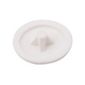 Basic 004642 Push In Screw Caps White X20