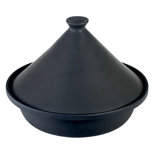 Image of Victor Cast Iron Cooking Tagine In Black - 30 Cm