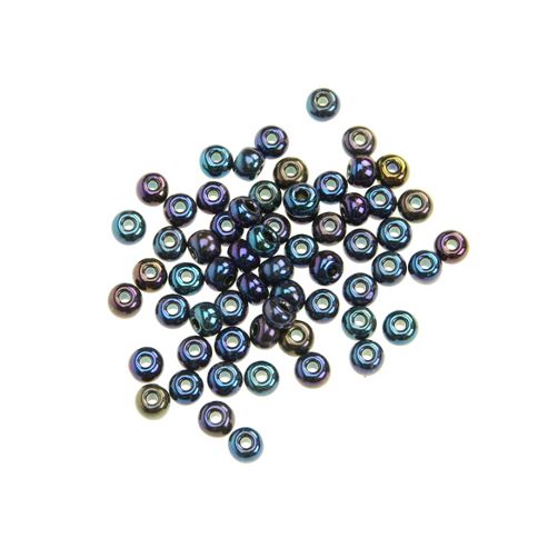 Image of Czech Seed Bead 2/0 Op Blue Iris