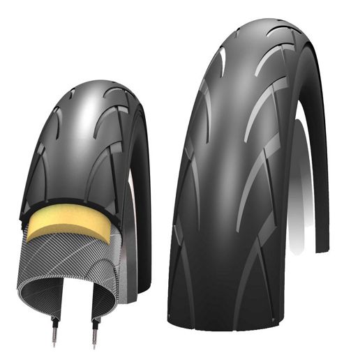 Image of Schwalbe Kid Plus Active Line Punctureguard Black'n Roll Compound Rigid In Black 12 X 1.75
