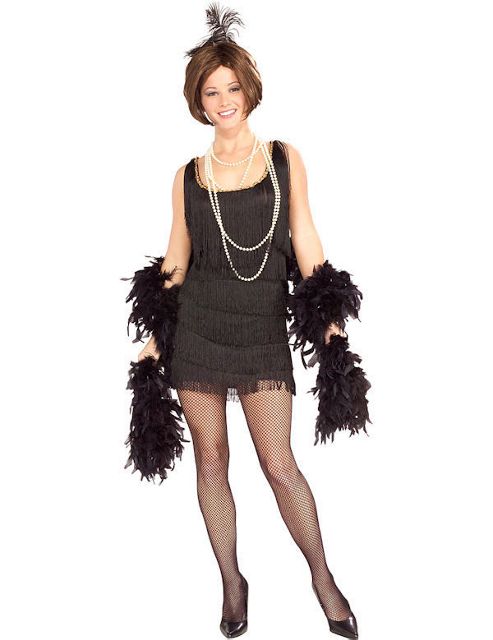 Image of Adult Chicago Flapper Costume Small