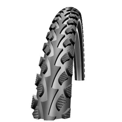Image of Schwalbe Land Cruiser Kevlar Guard Sbc Compound Rigid Tyre - 26 X 1.90 /2.00 Black