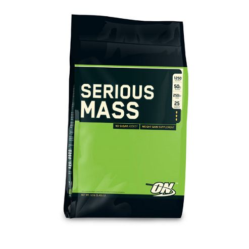 Image of Optimum Nutrition Serious Mass 5.45kg - Chocolate