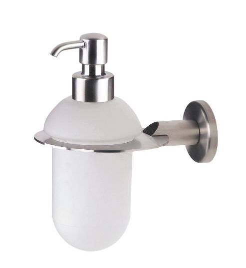 Image of Urban Glass Soap Dispenser - Chromed
