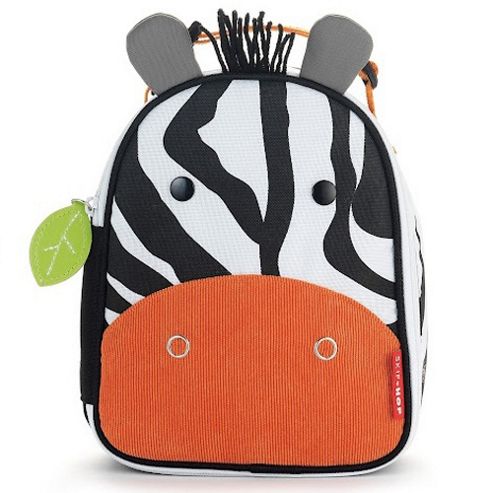 Image of Skip Hop Zoo Lunchies Zebra Lunch Bag