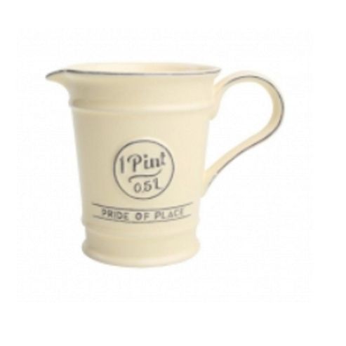 Image of T&g Pride Of Place One Pint Jug Cream