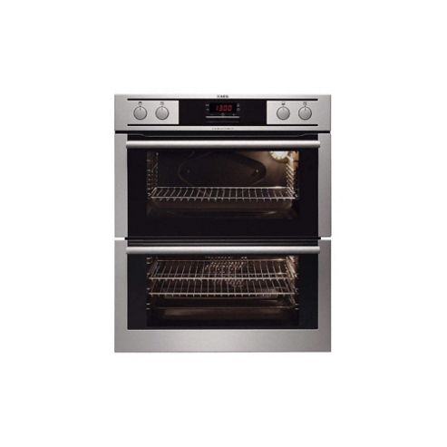 Image of Aeg Nc4013021m Competence Electric Built-under Double Oven Stainless Steel