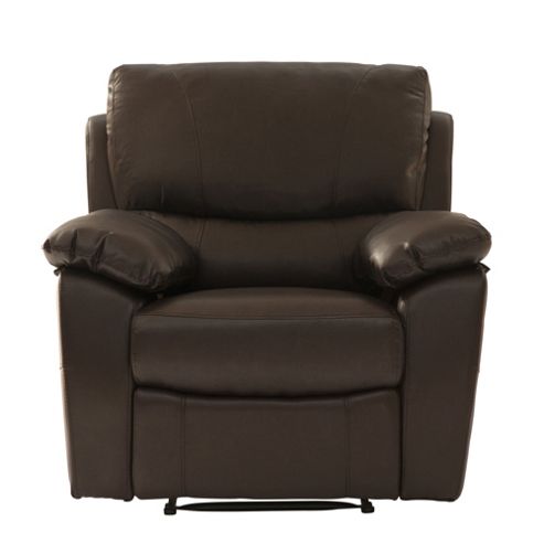 Image of World Furniture Raffles Recliner - Brown