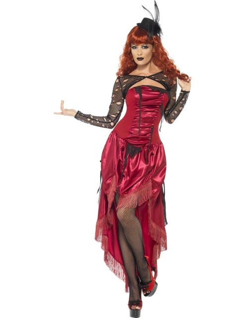 Image of Burlesque Halloween Costume Medium