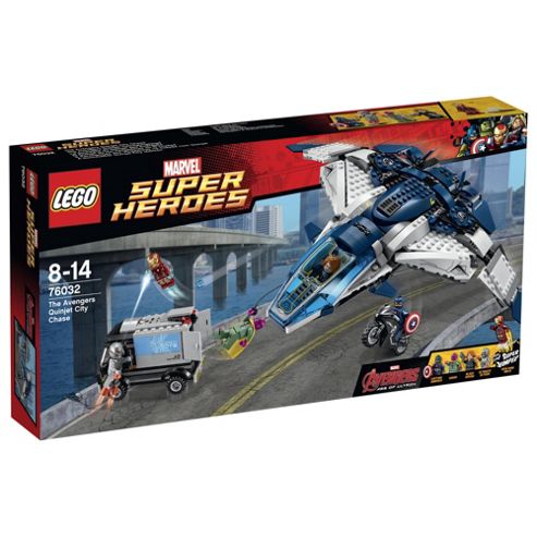 Image of Lego Marvel Super Heroes The Avengers Quinjet City Chase 76032