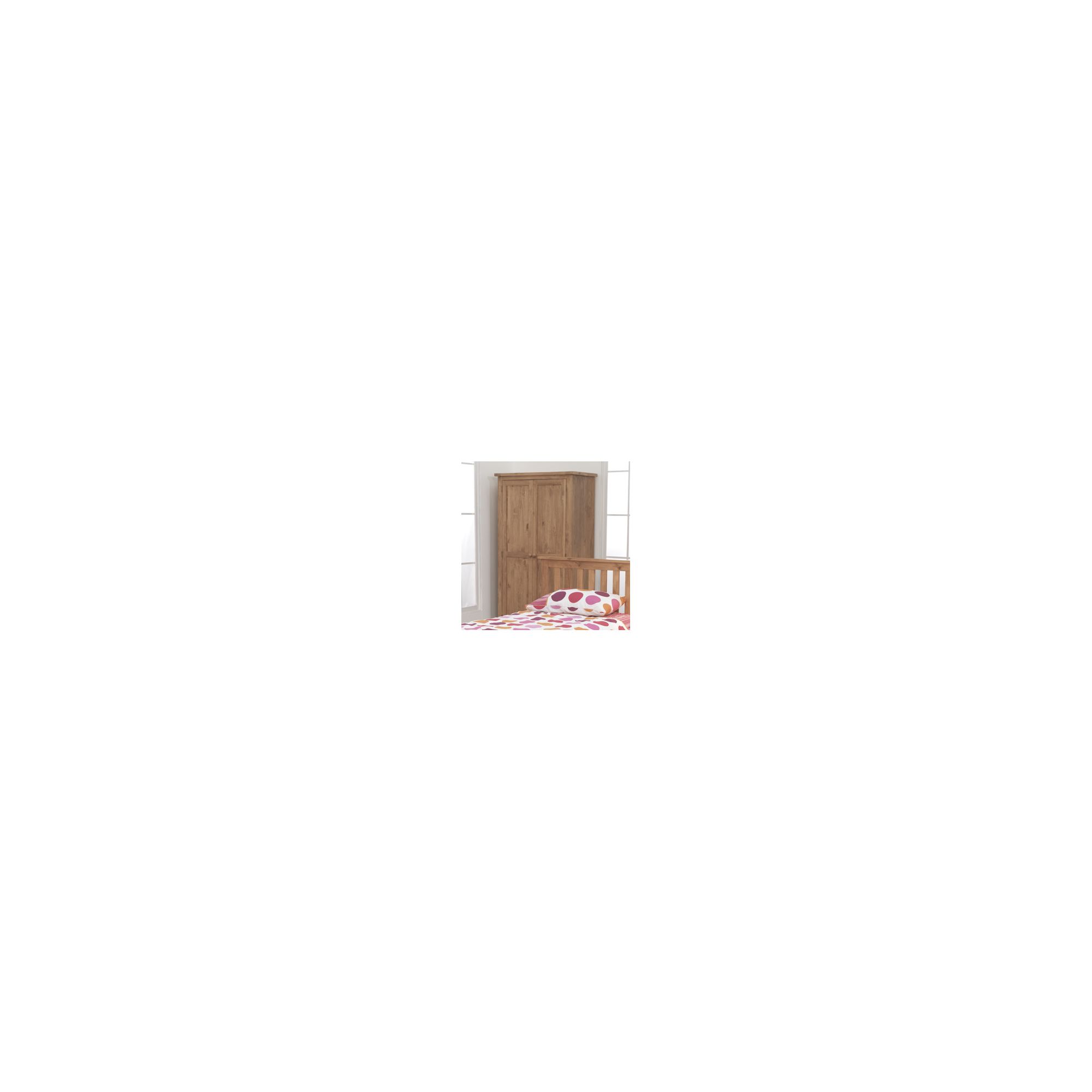 Furniture Link Devon Two Door Wardrobe in Pine at Tesco Direct