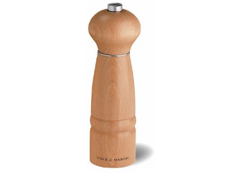 Image of Cole & Mason Gourmet Windsor Beech 180mm Salt Mill