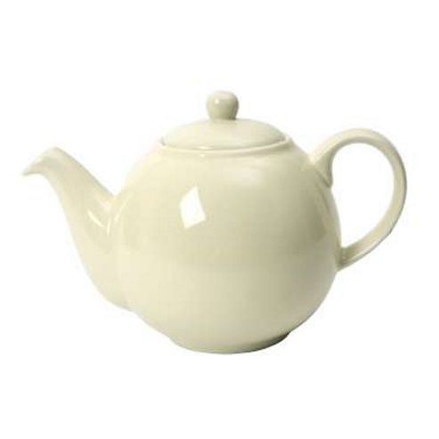 Image of London Pottery Globe Teapot, 6 Cup, Ivory