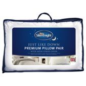 Silentnight Just Like Down Premium Pillow Pair