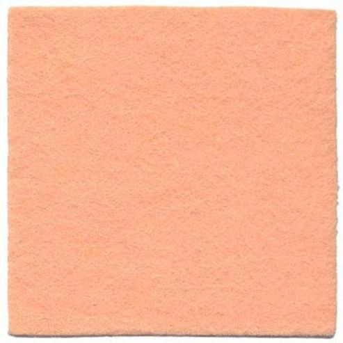 Image of Felt Sq Peach (melon Pink)