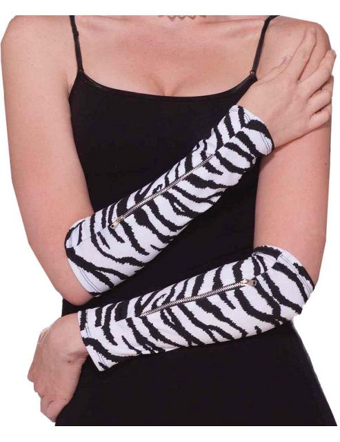 Image of Zebra Print Glovelets