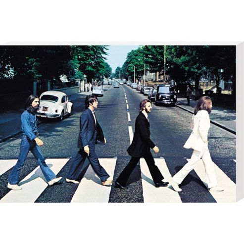 Image of The Beatles Abbey Road Canvas 91x61cm
