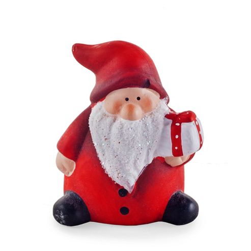 Image of Cute Ceramic Father Christmas Ornament