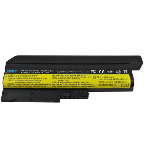 Image of Lenovo Thinkpad T61/r61 Series 14" Wide Enhanced Battery