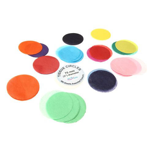 Image of Tissue Circles 75mm (3 Inch)
