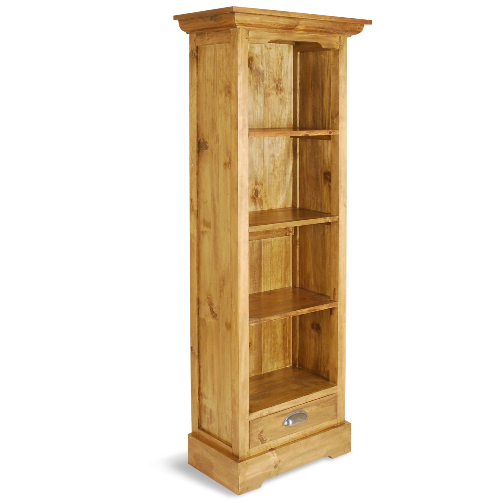 Oceans Apart Vintage Pine Bookcase with Drawer at Tesco Direct