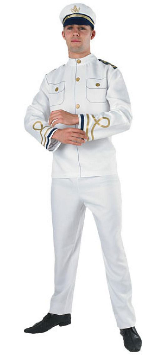 Image of Navy Officer - Adult Costume Size: 38-40