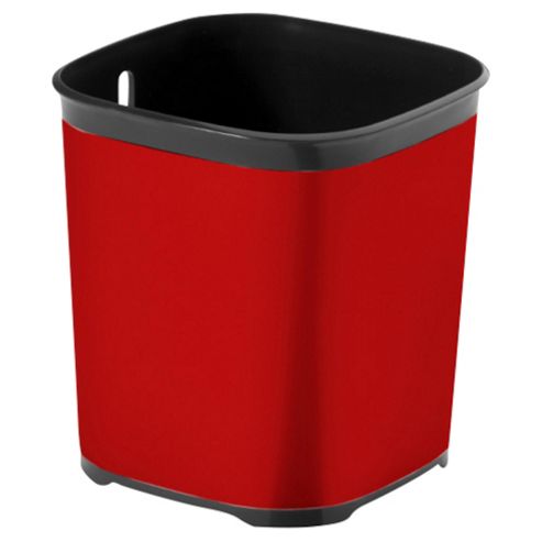 Image of Curver Metallic Red Cutlery Caddy