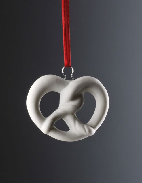 Image of Weimar Pretzel Christmas Tree Decoration (set Of 2)