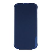 Anymode Samsung Elite Saffiano Pattern Leather Vertical Type Flip Case for Samsung Galaxy S4 - Blue